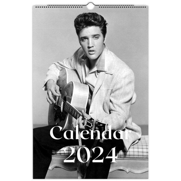 Elvis Presley 2024 Desk Calendars Etsy