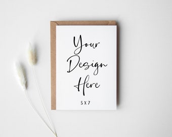 Download Note Card Mockup Etsy