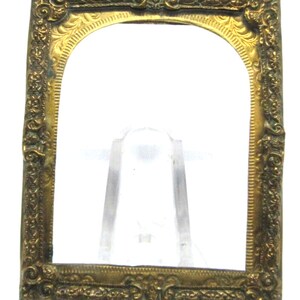 Linda moldura de cartão antiga vitoriana original ainda com vidro VGC dos anos 1850 PREÇO REDUZIDO!