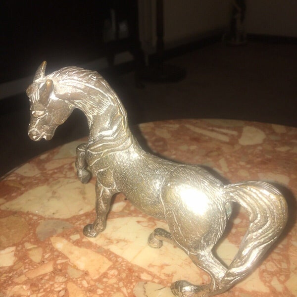 Precioso caballo antiguo con 500% de contenido de plata (probado), fantástico estado