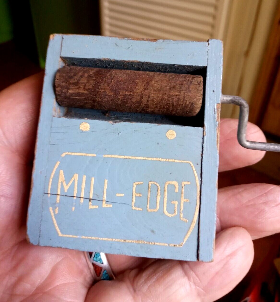 Vintage Early 1900's Wooden Mill Edge Razor Sharpener PRICE REDUCED - Etsy