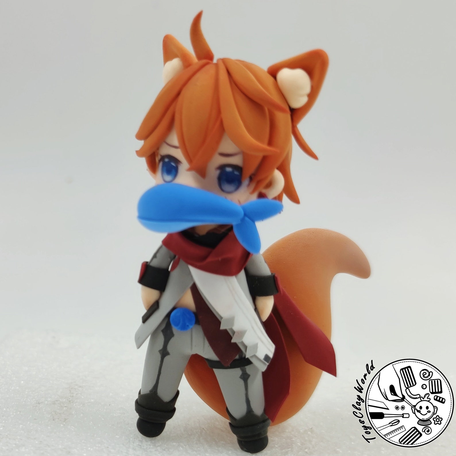 Childe Genshin Impact Charater Game Clay FigureCustom Anime | Etsy