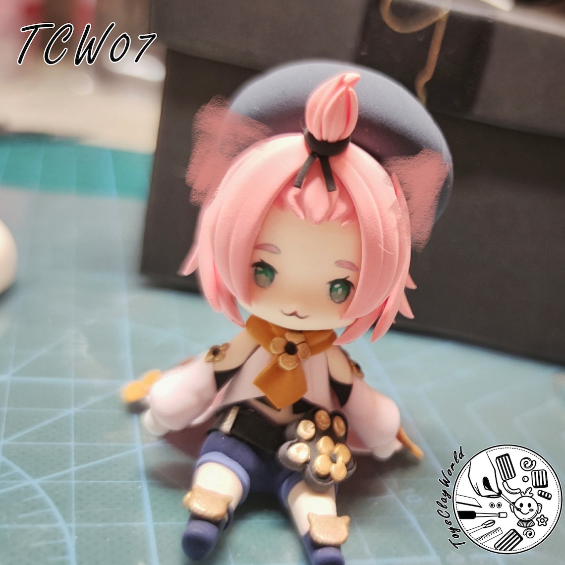 Diona Genshin Impact Charater Game Clay FigureCustom Anime | Etsy