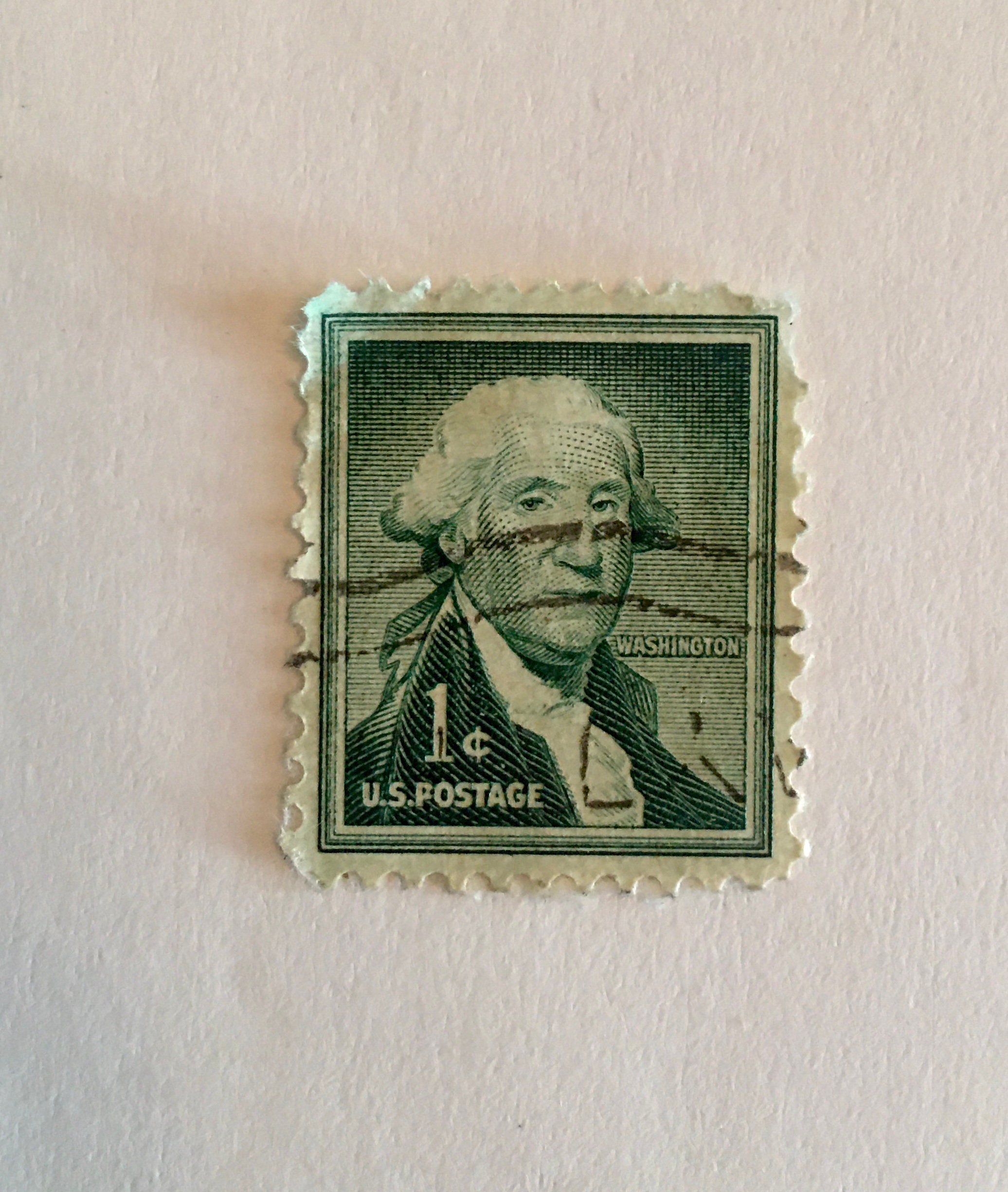 How Much Is A 1 Cent George Washington Stamp Worth - 4vslbpr