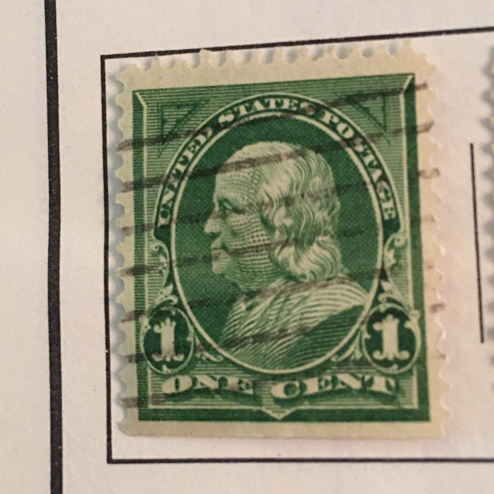 Rare Benjamin Franklin Stamp Etsy