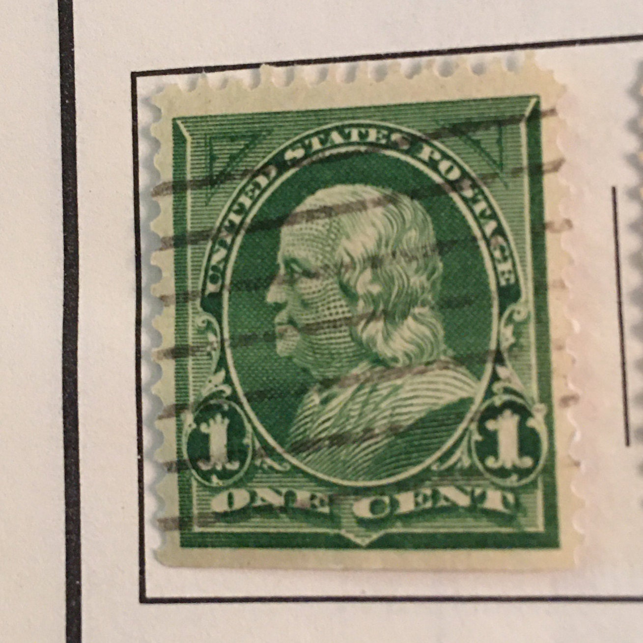 Rare Benjamin Franklin Stamp Etsy