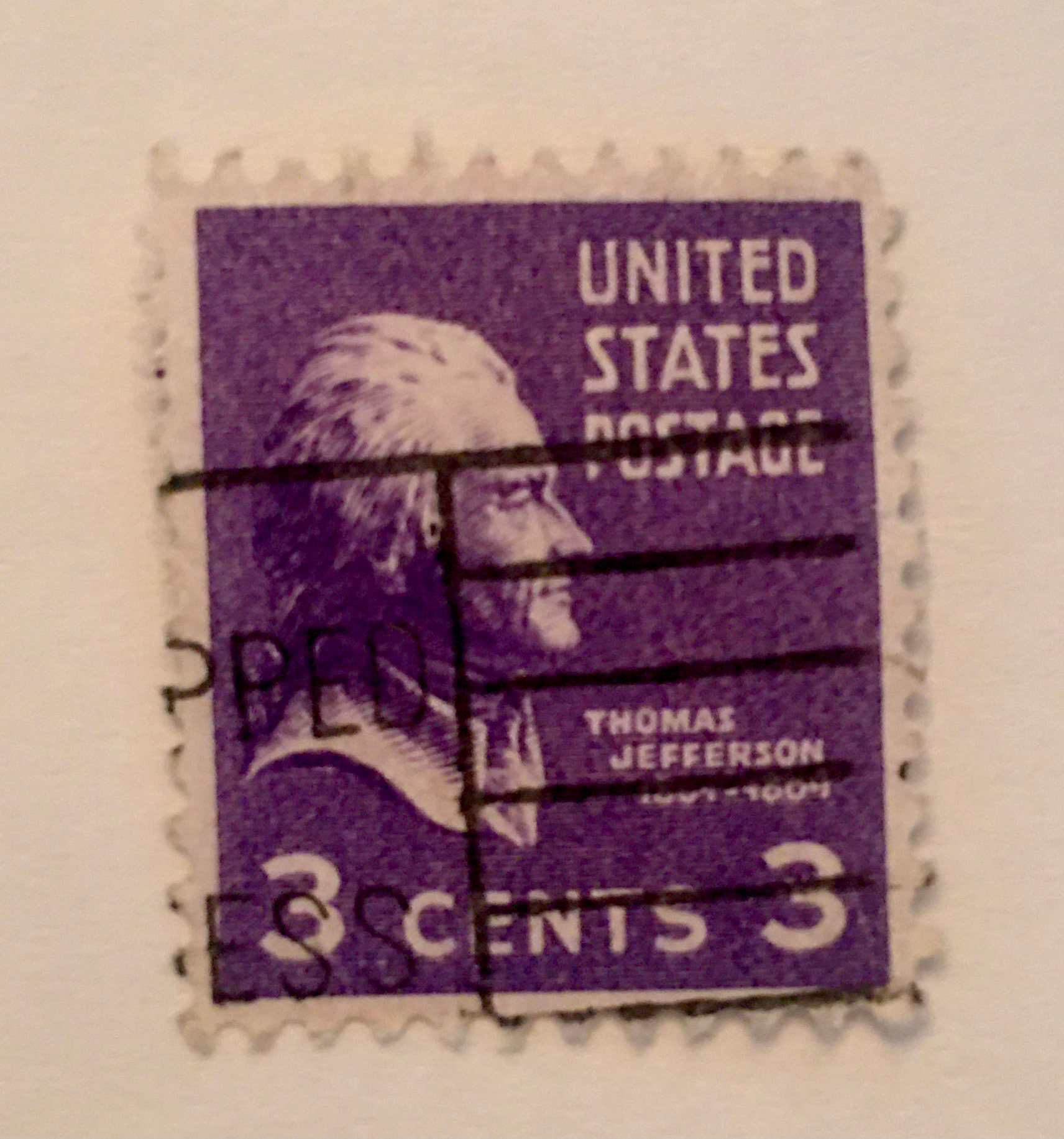 Rare Thomas Jefferson Stamps 04 - vyrp49n