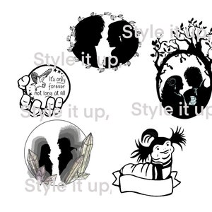 Labrinth inspired images images png , jpg digital downloads  files as ahown