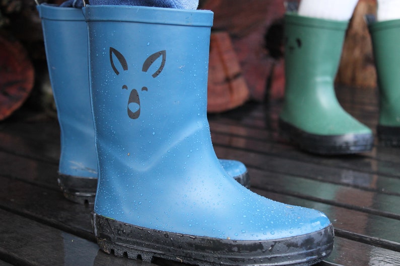 blue gumboots