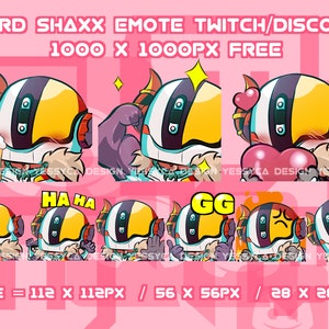 Cute Cayde 6 Destiny Emotes Bundle With Various (Instant Download) 