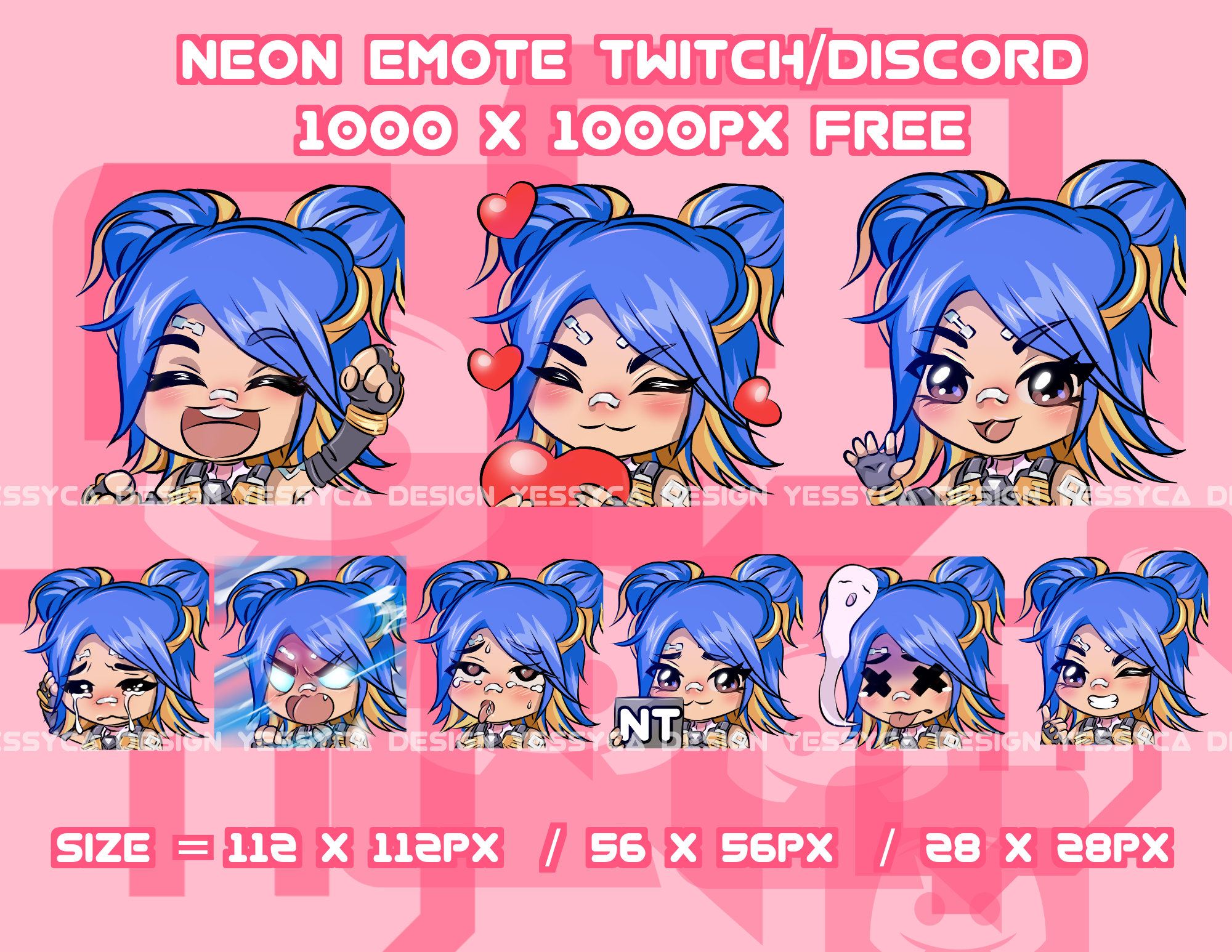 Neon Valorant Emotes Neon Valorant Chibi Valorant Emotes 