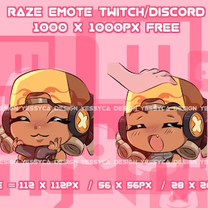 Zartes Sova Valorant 2 Emotes Bundle mit einzigartigen Gesichtsausdrücken für professionelle Discord und Twitch Streamer