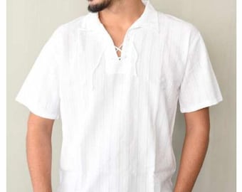 Men's Greek shirt  made from cotton