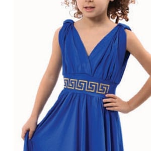 Girl&#39;s dress inspired from ancient Greece