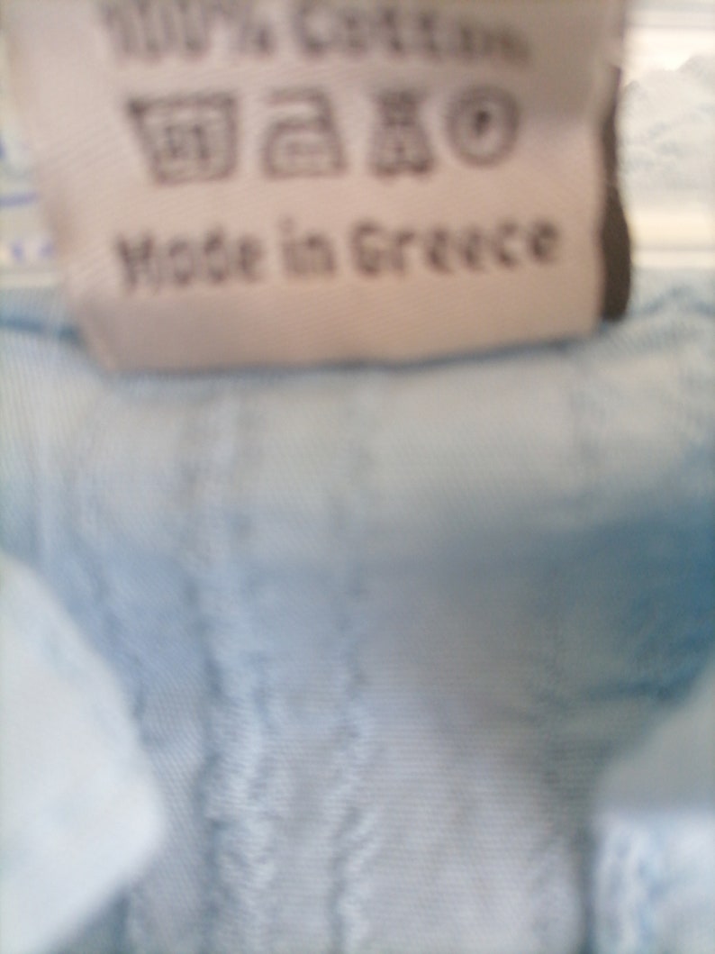 Chemise en coton pour garçons, importée de Grèce image 6