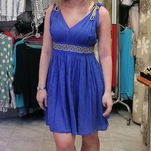 Greek dress adjustable in multy colours