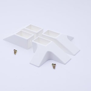 IKEA DIY-Lernturm Kippschutz mit zusätzlichem Schutz zur Seite Set Weiß