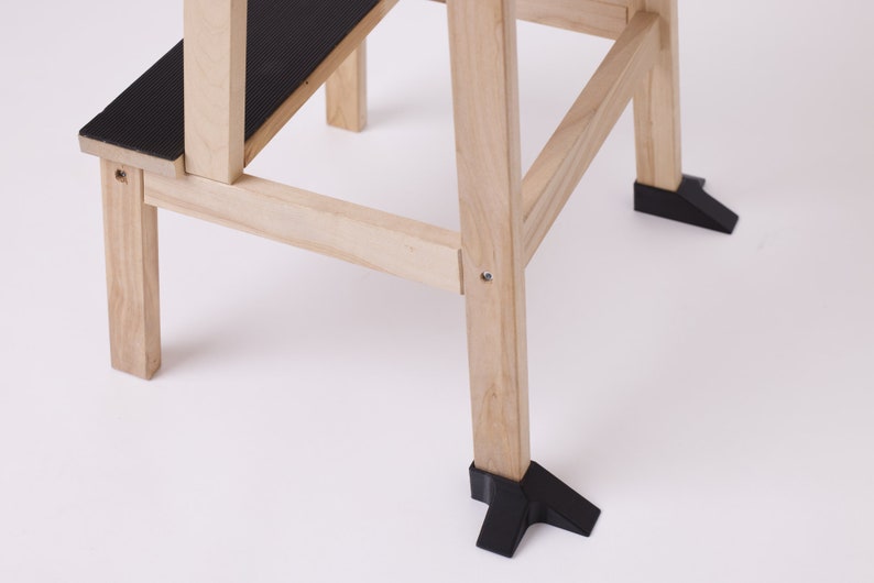 IKEA DIY-Lernturm Kippschutz mit zusätzlichem Schutz zur Seite Schutz Vorne Schwarz
