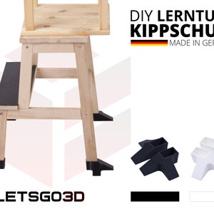 IKEA DIY-Lernturm Kippschutz mit zusätzlichem Schutz zur Seite Bild 1