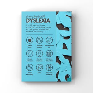 Famous People with Dyslexia Poster | SEND Inclusion Diversity Awareness | Classroom Display | Wall Decor | A2, A3, A4 Wall Art Print Poster