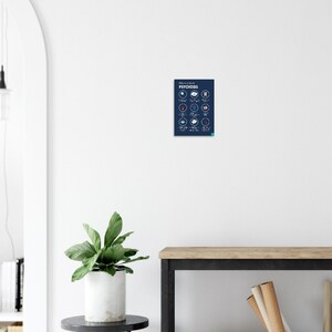 Behavioural Signs of Psychosis Poster | Mental Health Awareness | Psychology | Wellbeing | Wall Decor | A2, A3, A4 Wall Art Print Poster image 6