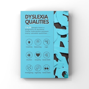 Dyslexia Qualities Poster | SEND Inclusion Diversity Awareness | Classroom Display | Digital Download | A2, A3, A4, A5 Poster