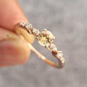 Sherry Topaz Ring - Etsy