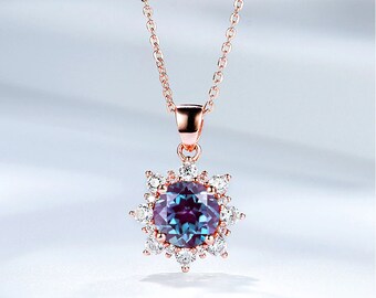 Alexandrite Necklace - Etsy