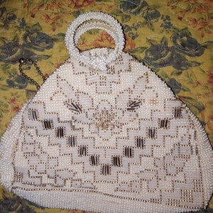 Vintage beaded purse