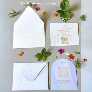 Luxury Embossed Wedding Invitation with Monogram Wax Seal | Cream Raised Print Card & Envelope | Classic Elegant Wedding Invite image 9