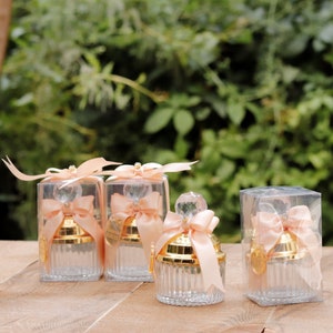 Glass Candy Dish | Personalized Wedding Favors | Elegant Party Gifts | Thank You Guest Favors | Luxury Candy Jars | Unique Keepsakes