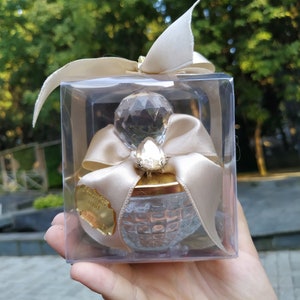 Faveurs de plat de bonbons, faveur de mariage personnalisée, faveur de fête, cadeau de remerciement, faveurs de bonbons de mariage rustiques, boîtes de dragées sucrées