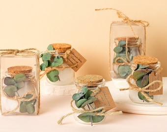 Cadeaux de mariage pour invité en vrac, cadeaux de bougie de fête personnalisés, cadeaux de bougie d'eucalyptus, bougie de cadeau personnalisée, cadeaux bohèmes, fiançailles