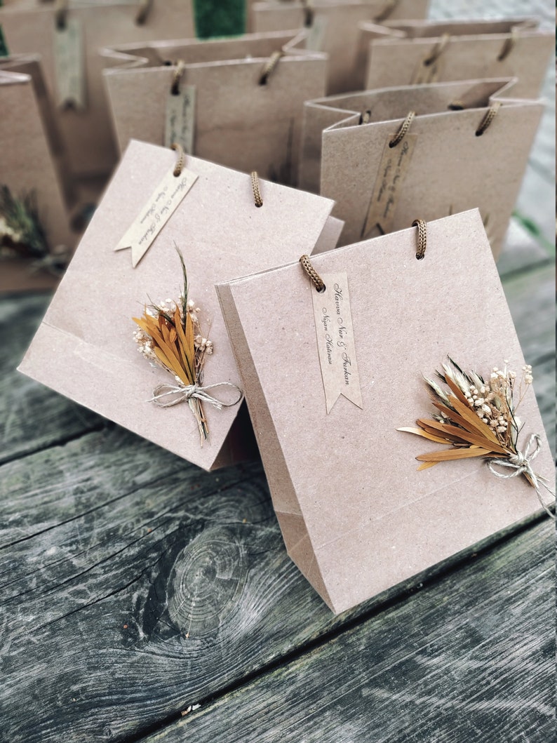 Bag Favor Wedding Guest Bag Favor Craft Bag Gift Etsy Canada