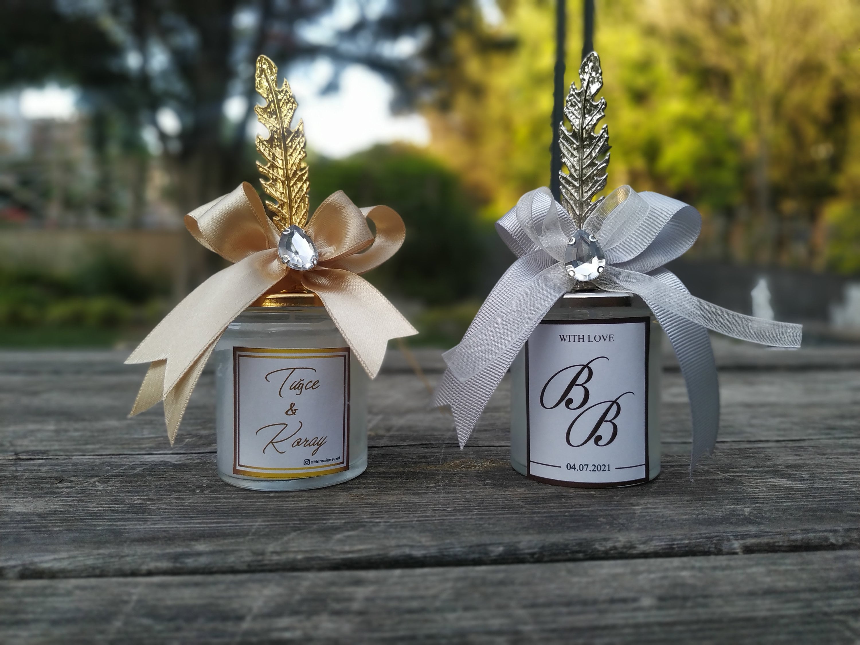 Elegant Candle Favor Luxury Candle Favor Unique Wedding Etsy