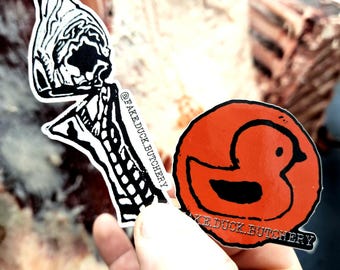 Boucherie, Stickers, Art, Collection de faux canards
