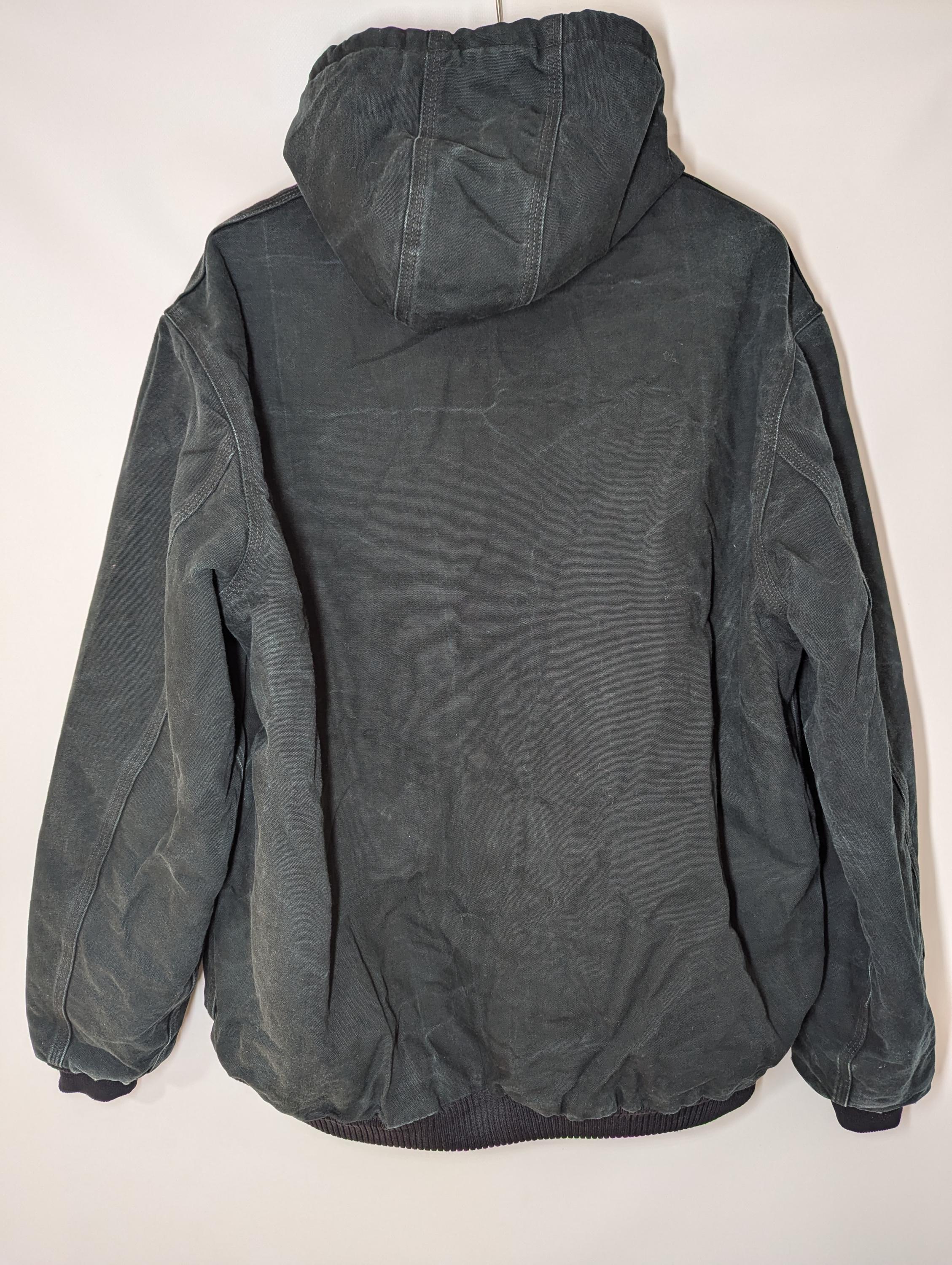 Carhartt Vintage Active Jacket J140 Black Fleece - Etsy