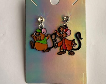 Fairy Tale Mouse Earrings | Storybook Character Jewelry