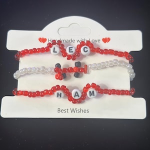 Race car set  | f1 inspired beaded bracelets