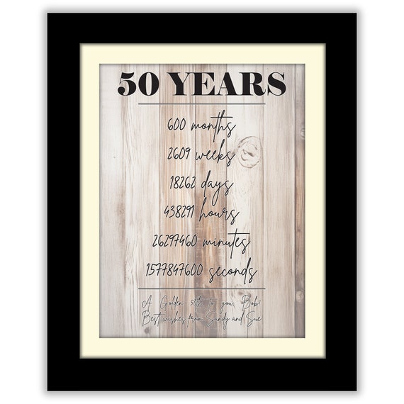 Gifts for wife 50th anniversary sales