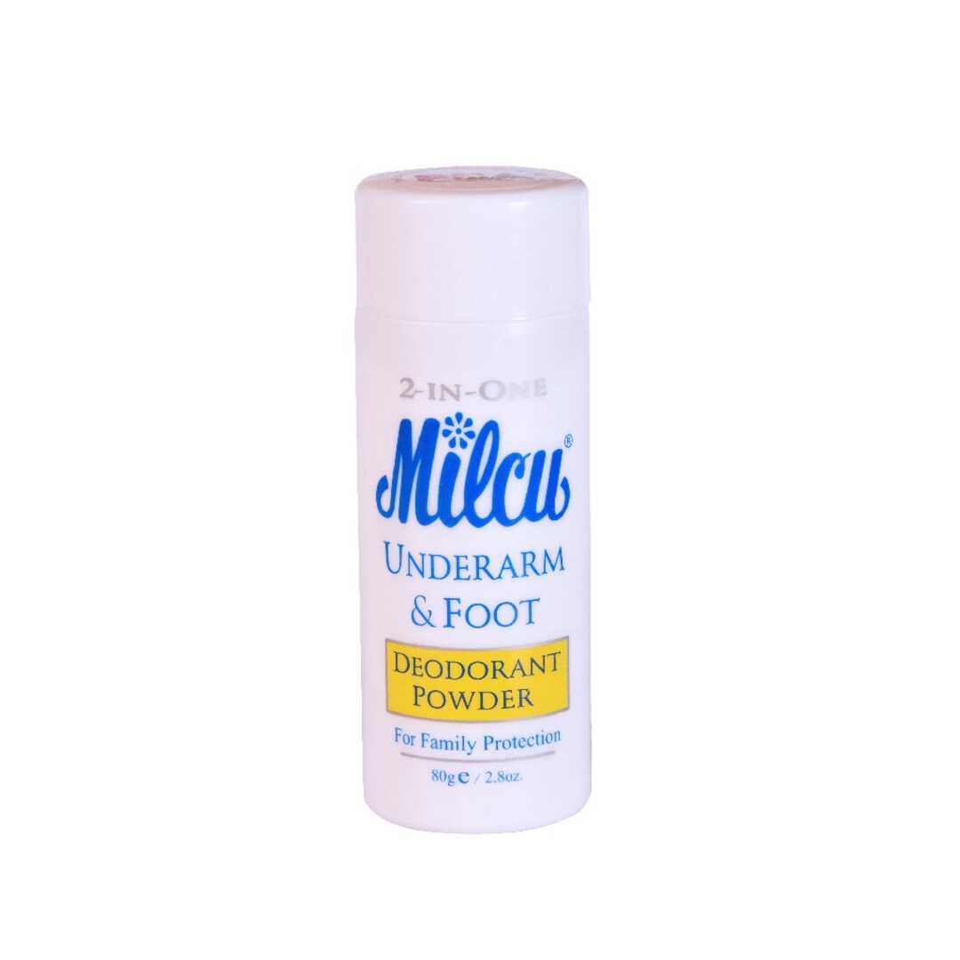 Milcu Underarm & Foot Deodorant Powder 80G pack of 2 Etsy Australia