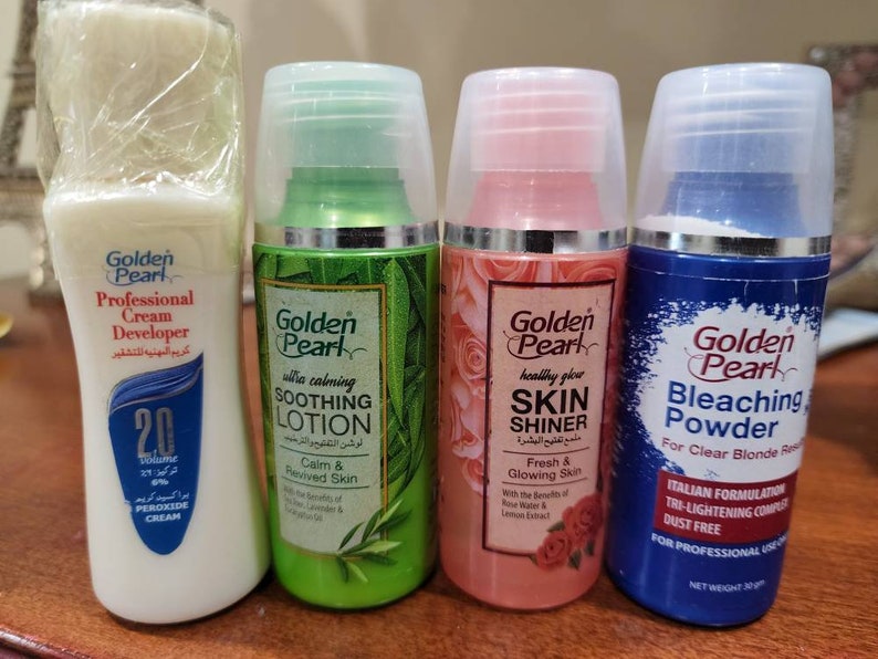 Golden Pearl Skin Polishing Kit 4 Steps Etsy