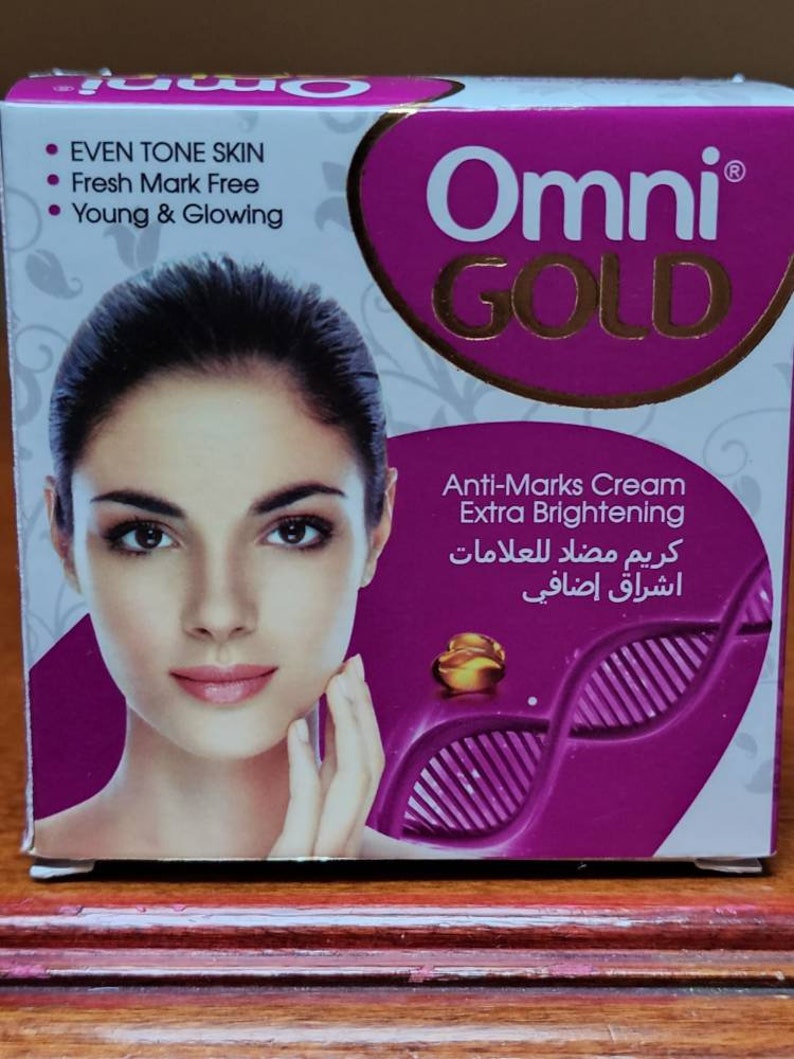 Omni Gold Anti Marks Cream for Freckles Darkspots Extra Etsy