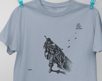 Unisex Berserk Shirt, Guts Shirt, Anime shirt, Guts, Griffith, Casca, Manga shirt, berserk gift, berserk anime, 90s anime shirt,retro anime