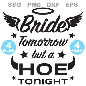 Bride and Bridesmaid MERCH, Bachelorette Party, Bridal Shower, Wedding, T-Shirt, Svg, Silhouette, Dxf, EPS, PNG, Cut File, Instant Download