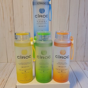 READY TO SHIP Ombre Glass Water Bottle
