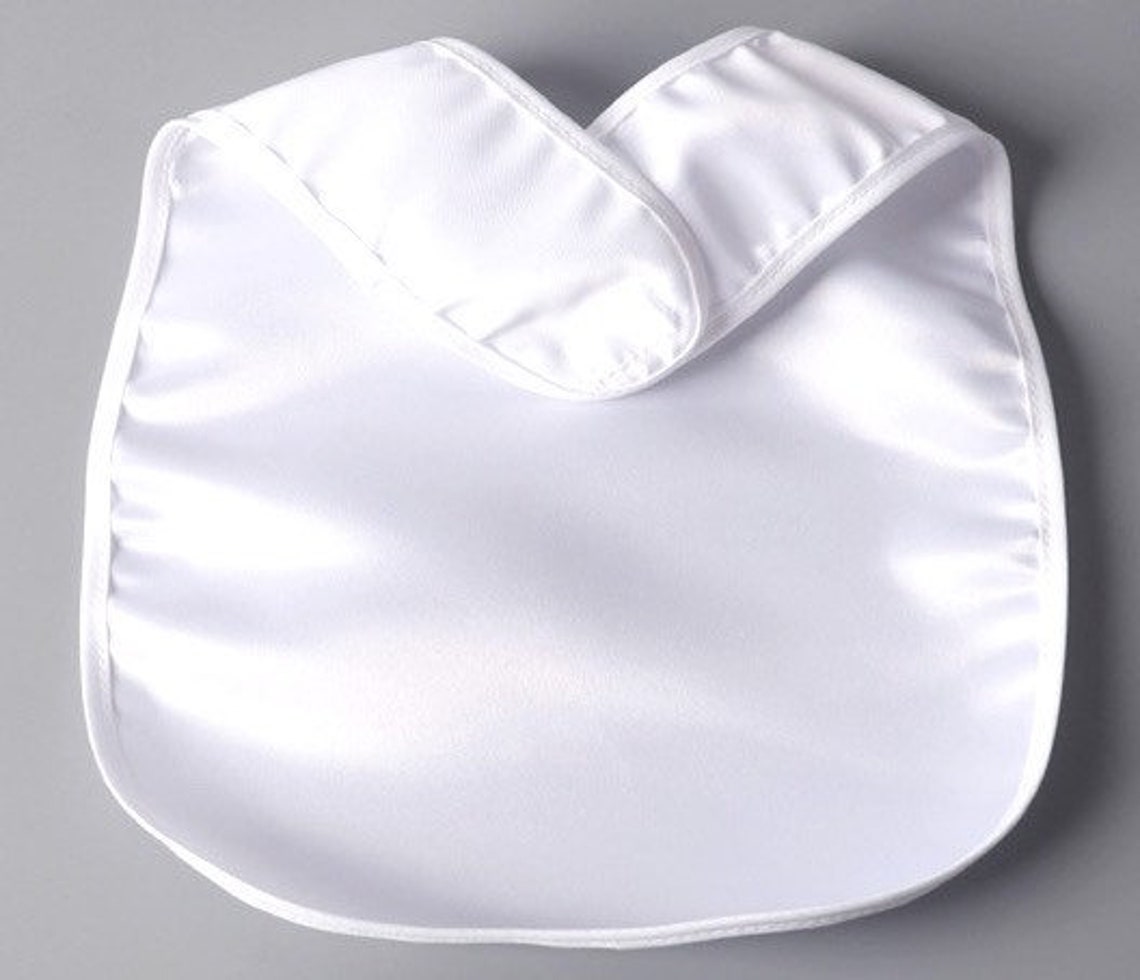Sublimation Blank Polyester Baby Bib for Sublimation Printing Etsy