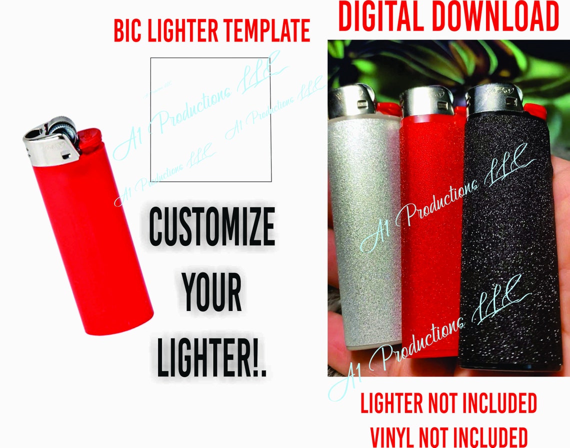 Bic Lighter Template Lighter Template as Seen on Youtube Digital Bic Lighter Template Lighter Template as Seen on Youtube Digital