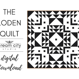 The Loden Quilt Pattern - PDF Download