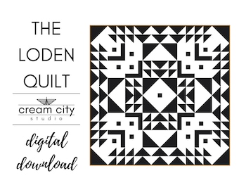 The Loden Quilt Pattern - PDF Download